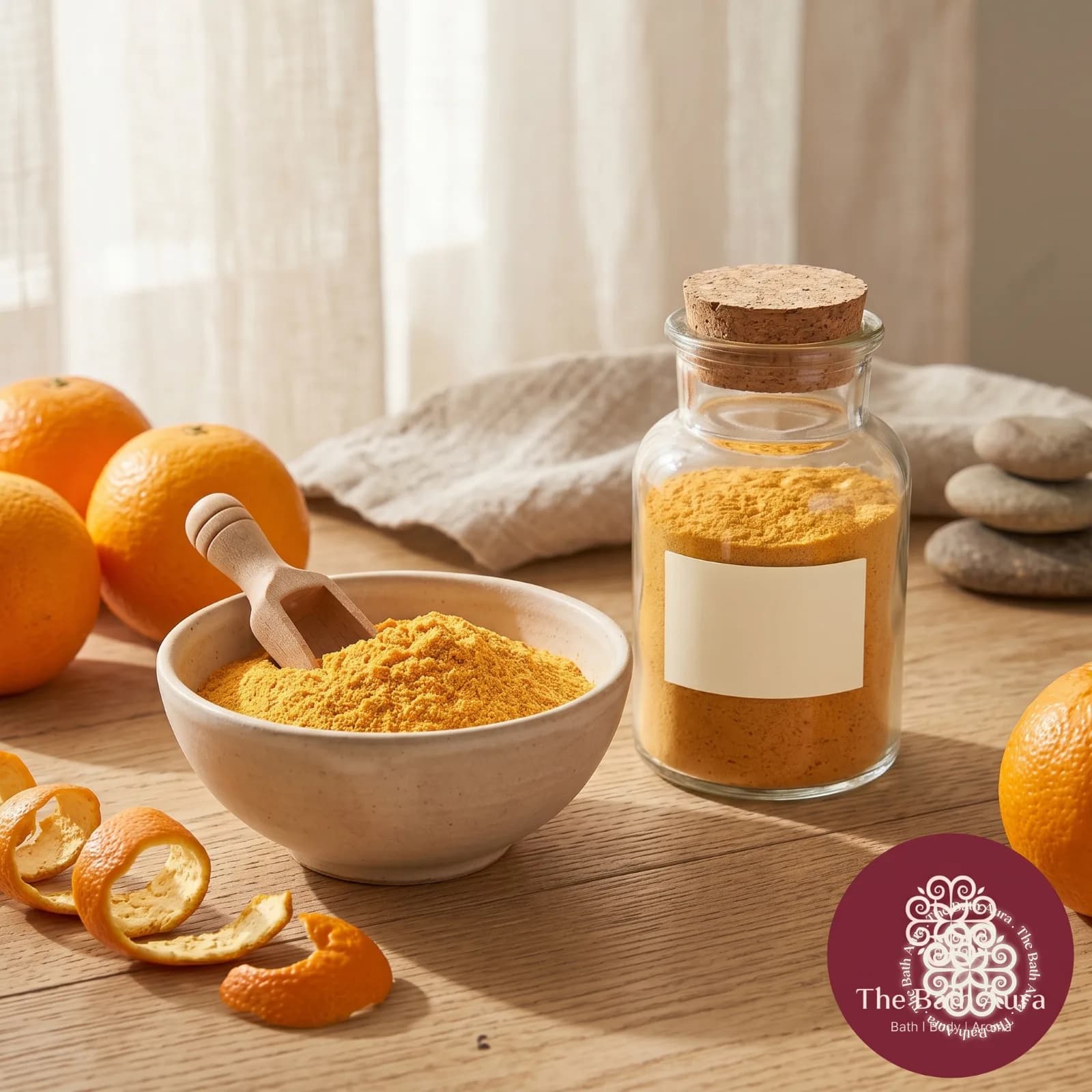Orange Peel — A scrub that smells like the fruit it came from