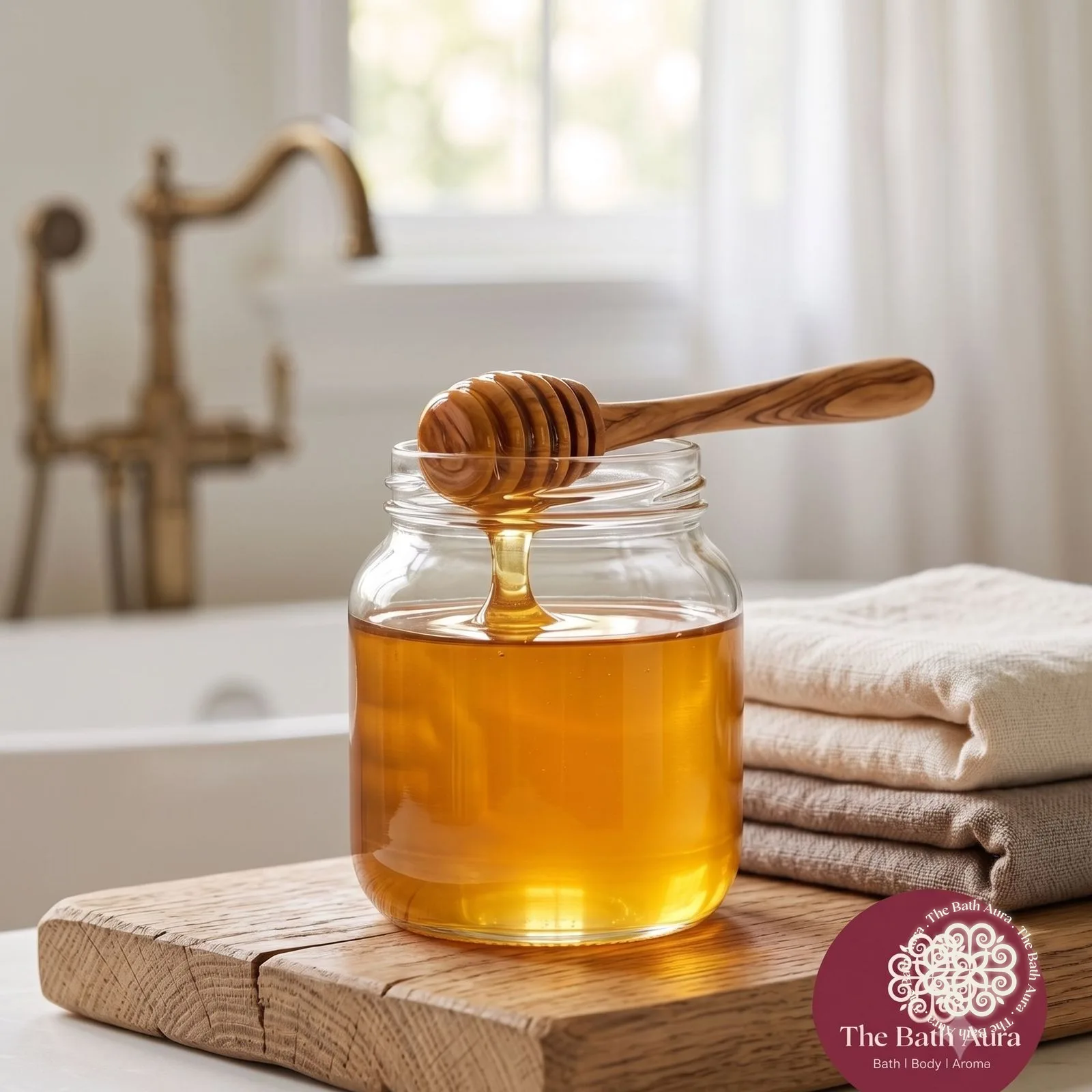 Raw Honey — Unheated, so it is still doing something