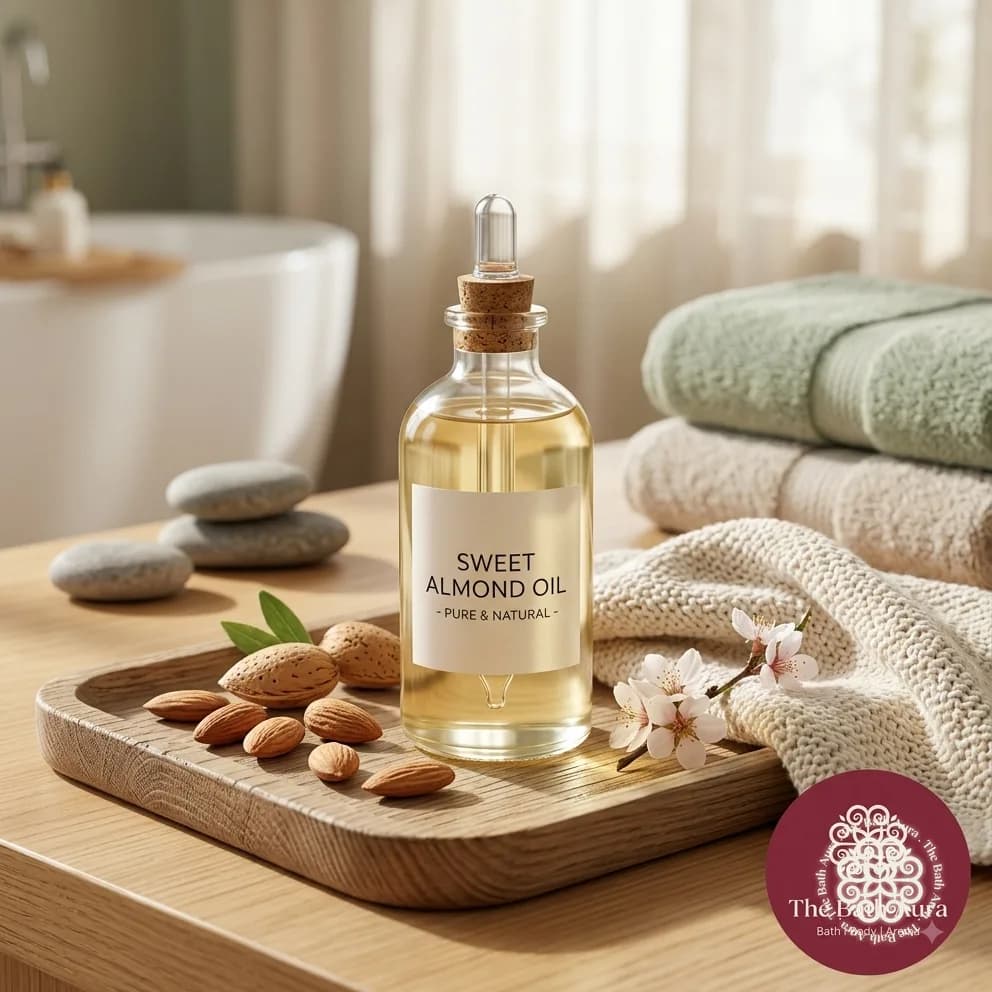 Sweet Almond Oil — The gentlest oil we keep
