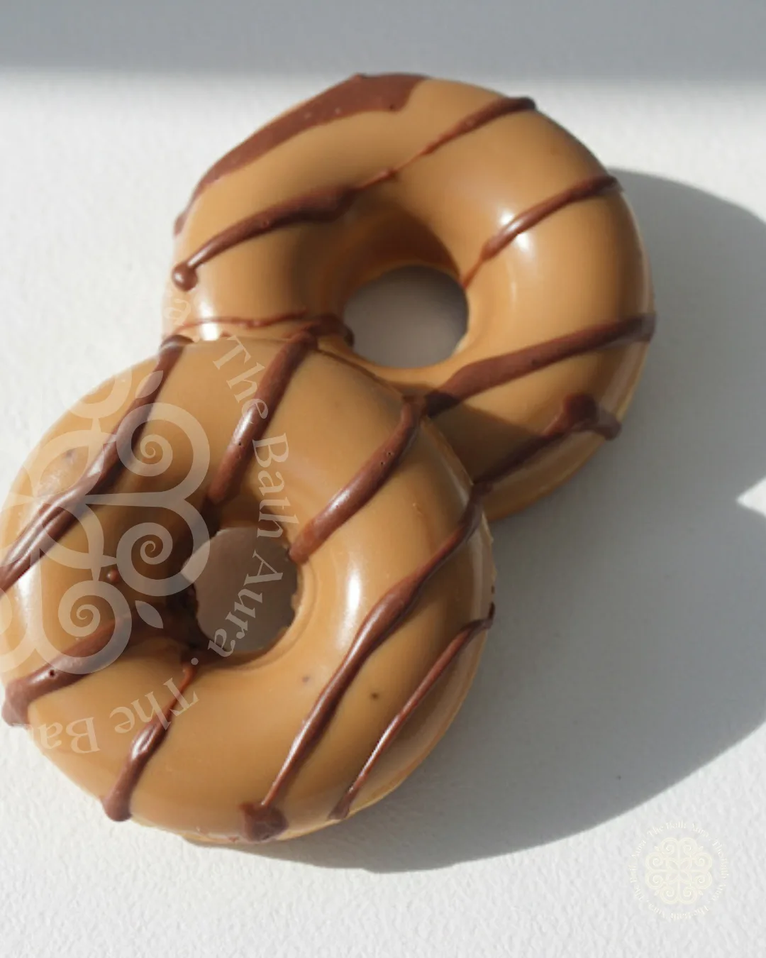 Donut on baking paper