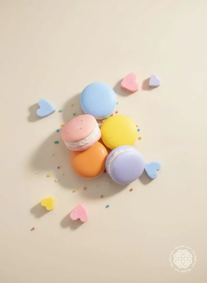 Macaron box, open