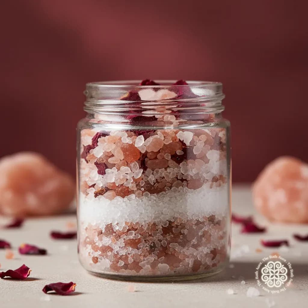 Jar, petals spilling
