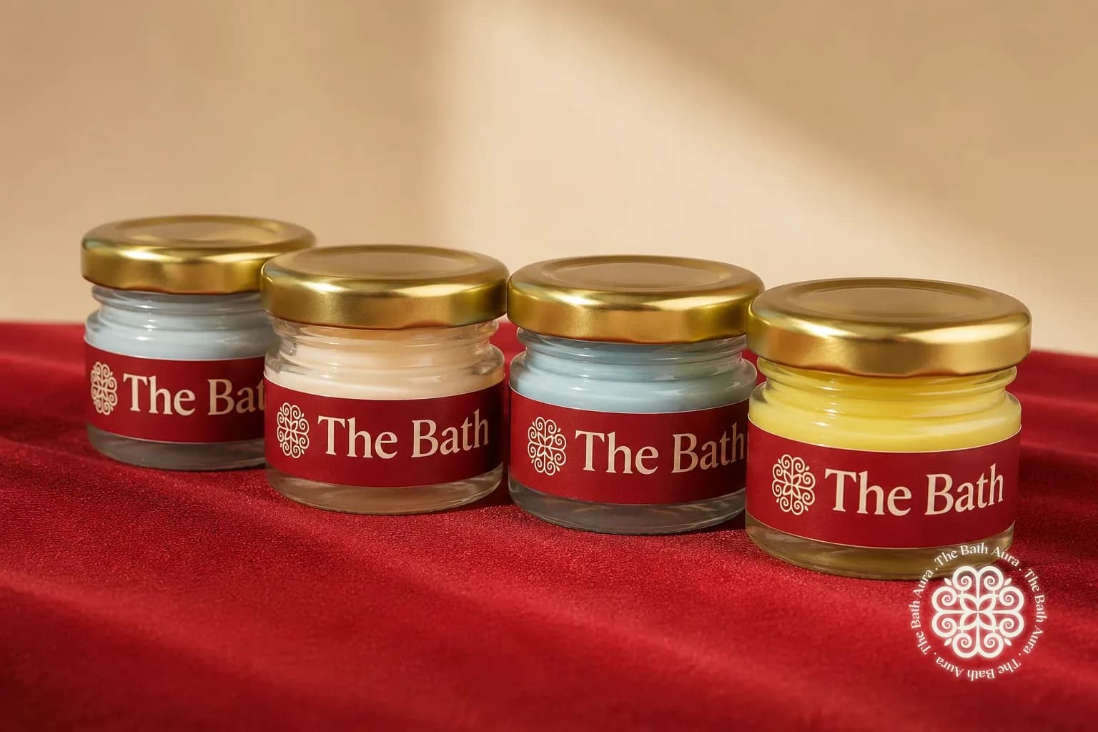 Small jar lit